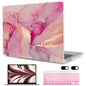 MEEgoodo Case for M5/M4/M3/M2 MacBook Air 13 inch 2026 2025 2024 2022, Fit Model A3449/A3240/A3113/A2681, Case Compatible with MacBook Air 13.6-inch, Gold Flowers Lilies
