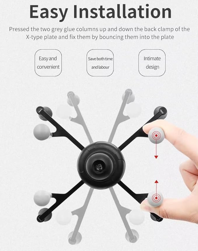 Strg Tablet Mount with Drill Round Base Mount for All 6" iPad/Samsung Tablets, Spring-Loaded Tablet Holder Great for Cars, Commercial Vehicles, Trucks, and Wall Mounting etc