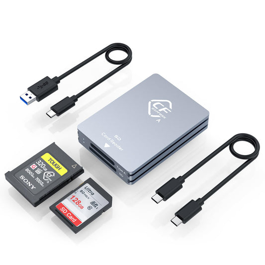 USB3.0 Multi-Card Reader, SD/TF/CF/Micro SD/XD/MS 7 in 1 Fast 5Gbps Memory Card Reader/Writer/Hub for SD SDXC SDHC CF CFI TF Micro SD Micro SDXC Micro SDHC MS MMC UHS-I Cards,for Windows/Linux/Mac OS