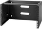 StarTech.com 6U Wall Mount Network Rack - 14 Inch Deep (Low Profile) - 19" Patch Panel Bracket for Shallow Server and IT Equipment, Network Switches - 44lbs/20kg Weight Capacity, Black (WALLMOUNT6)