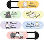 MESMOS Webcam Cover Slide, Cat Lovers Gifts for Women, Cat Lover Themed Things, Mom Gifts for Women, Laptop Camera Cover Slide Cute, Cute Stuff (Small Size)