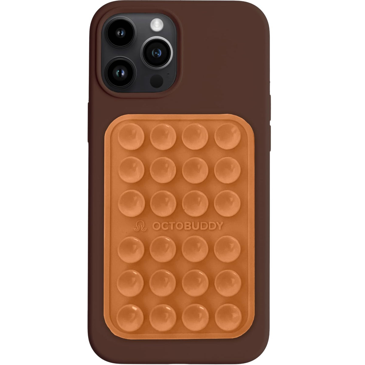 OCTOBUDDY Classic MAX - Silicone Suction Phone Case Adhesive Mount