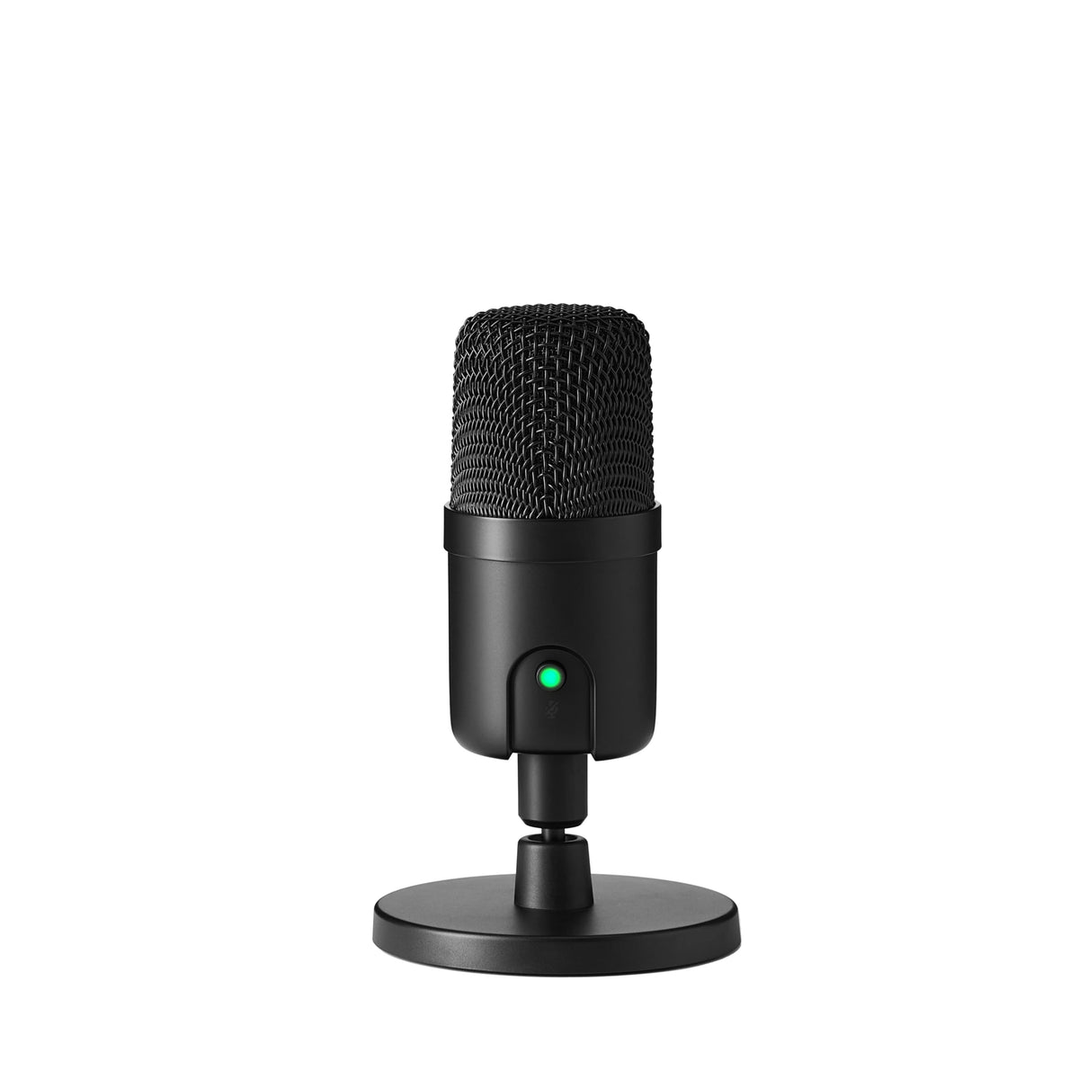 Amazon Basics Condenser Microphone for PC, Cardioid Pickup, USB Mic for Streaming, Recording, and Podcasting, 360° Adjustable Stand, Plug and Play, 5.8" x 3.4", Black
