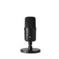 Amazon Basics Condenser Microphone for PC, Cardioid Pickup, USB Mic for Streaming, Recording, and Podcasting, 360° Adjustable Stand, Plug and Play, 5.8" x 3.4", Black