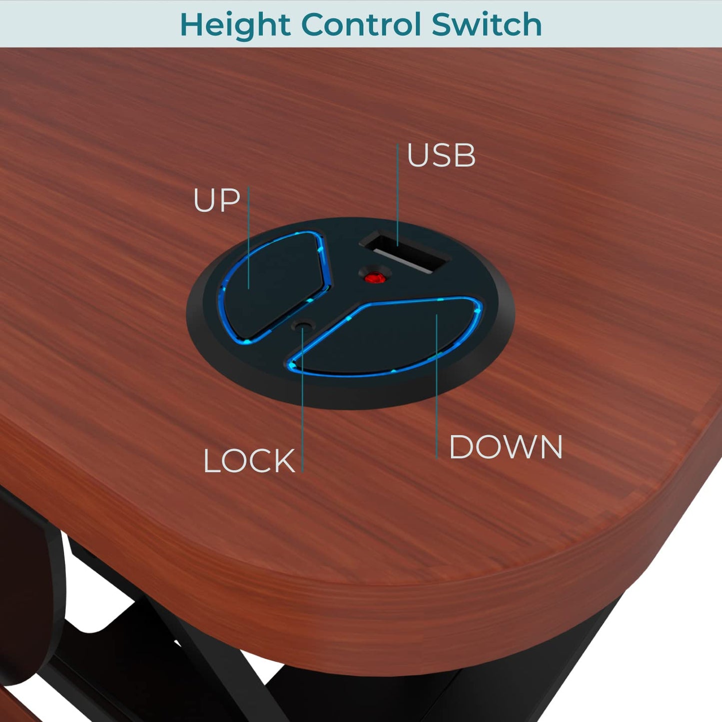 VERSADESK PowerPro 48 Inch Electric Standing Desk Converter – Push-Button Height Adjustable Sit to Stand Desk Riser for Multiple Monitors – Motorized Desktop Workstation with Wide Keyboard Tray