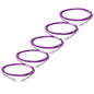 TRUECABLE Cat6 Component Rated Patch Cable, Unshielded (U/UTP), 10ft, Purple, 28AWG Solid Copper, Snagless 10G High-Speed Ethernet Cable, PoE++ 4PPoE 100W, UL Listed, RoHS-3, 5 Pack