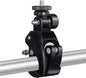 Camera Super Clamp with 1/4"- 20 Threaded Head Compatible for LCD Monitor,DSLR Cameras,DV,Flash Light,Studio Backdrop,Bike, Microphone Stands, Music Stands,Tripod, Motorcycle,Rod Bar