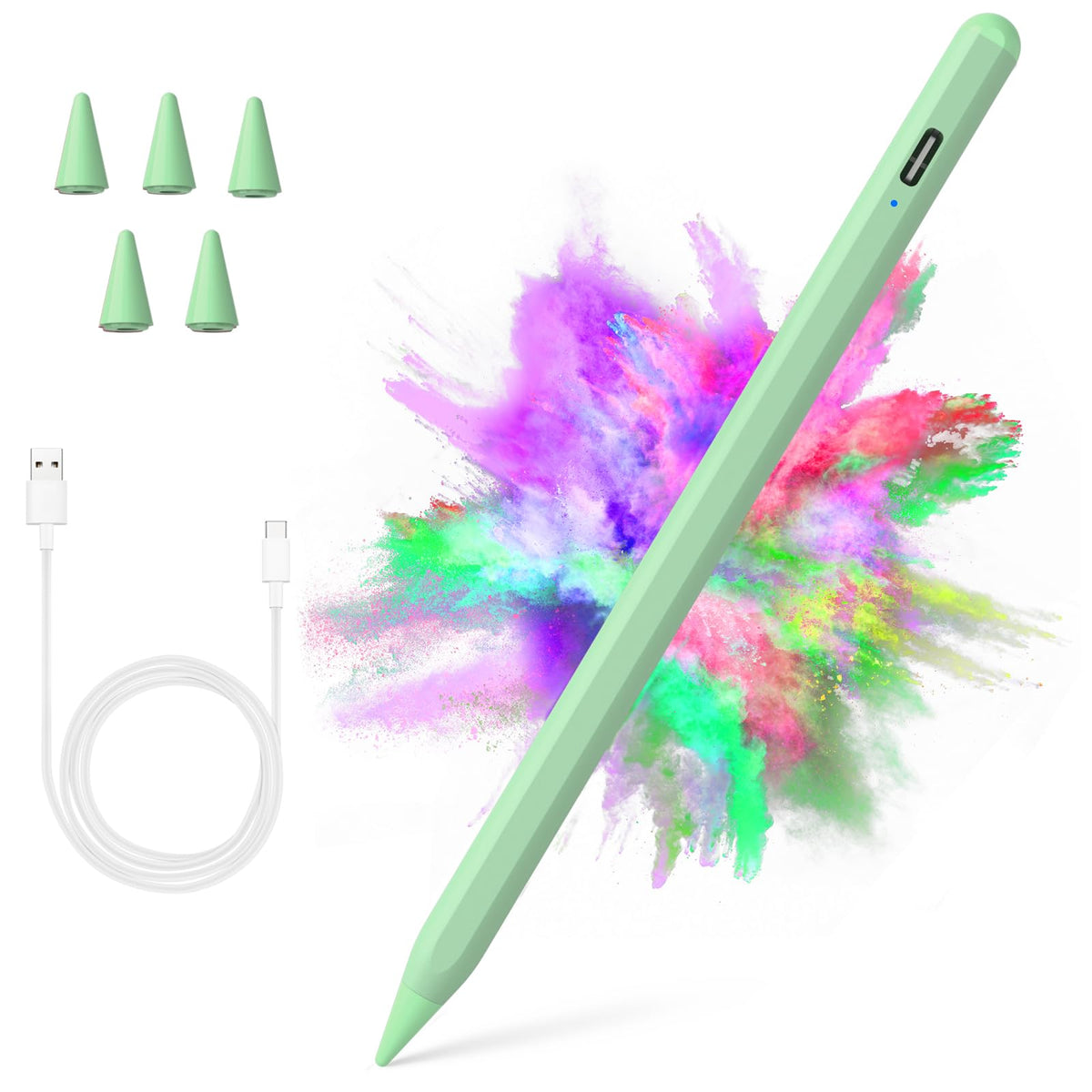 COO Stylus Pen for iPad Pro Air Mini 2018-2026, Palm Rejection Fast Charge