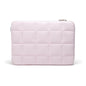 U Brands Nylon Puffy Zipping Medium Laptop Sleeve, 9.75" x 13", MacBook Bag, Laptop Case for MacBook Pro, MacBook Air, Chromebook, HP Computer, Sand Beige