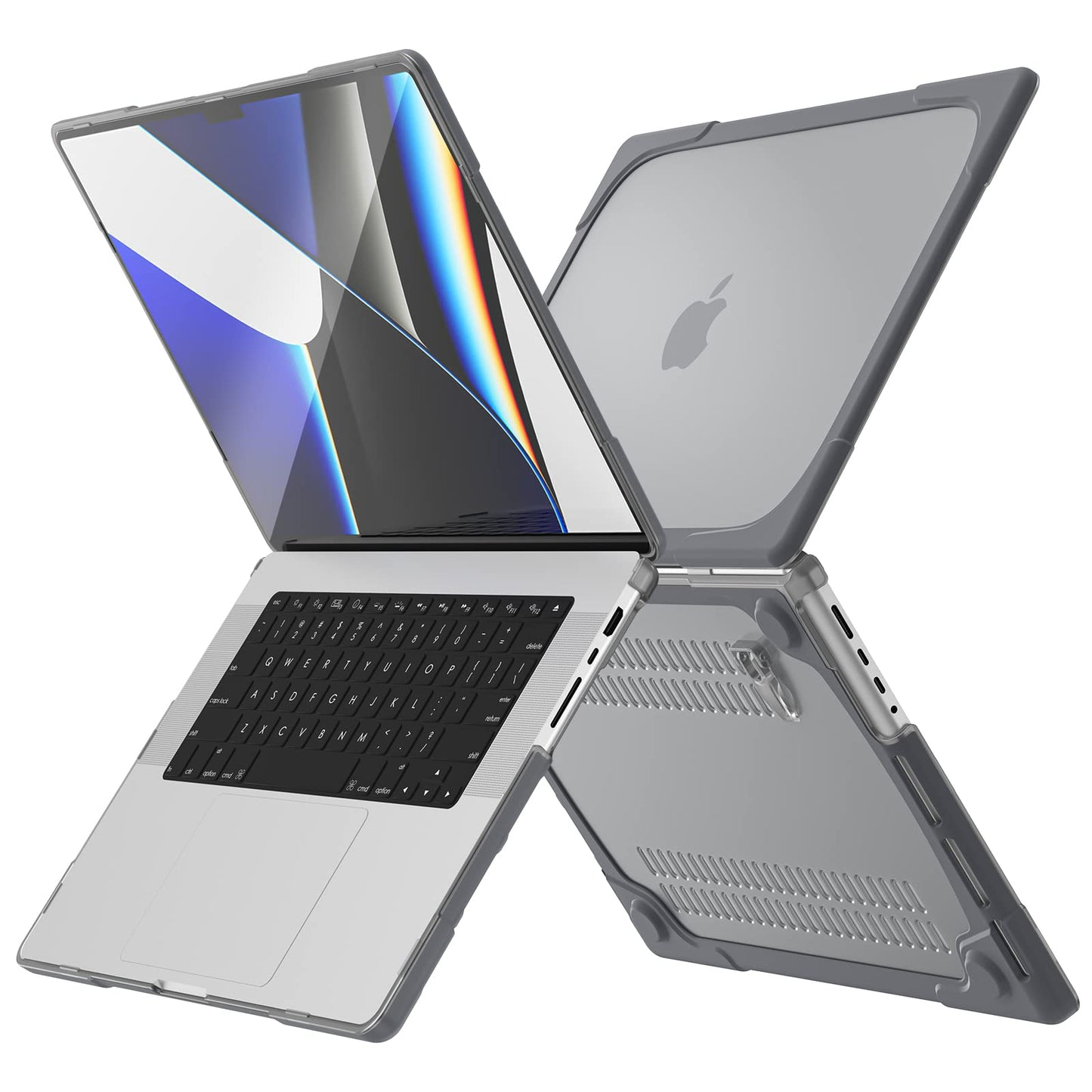 Batianda Heavy Duty Case for MacBook Pro 16 inch 2026-2021, Gray