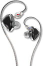 MS2 PRO in-Ear Monitor, 10.2mm Dual-Magnetic Drivers 1DD+1BA Hybird IEMs Wired Earbuds, Zinc Alloy Integrated Molding, Pneumatic Filters for Audiophile Musicians, Detachable 4.4mm OFC Cable
