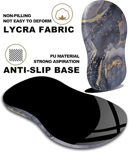 Mouse Pad Wrist Support, Ergonomic Mouse Pad with Massage Dot, Comfortable Computer Mouse Pad for Laptop, Wrist Rest Pain Relief Mousepad with Non-Slip PU Base for Office & Home, 12 x 8 in