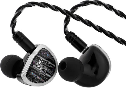 Linsoul Kiwi Ears Aether in Ear Monitor, 15.3mm Large Planar Driver IEM Earphone, HiFi Wired Earbuds, Gaming Earbuds with 2Pin Detachable Cable for Professional Musician Audiophile Gamer
