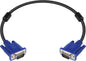 PASOW VGA to VGA Monitor Cable HD15 Male to Male for TV Computer Projector (1.5 Feet)