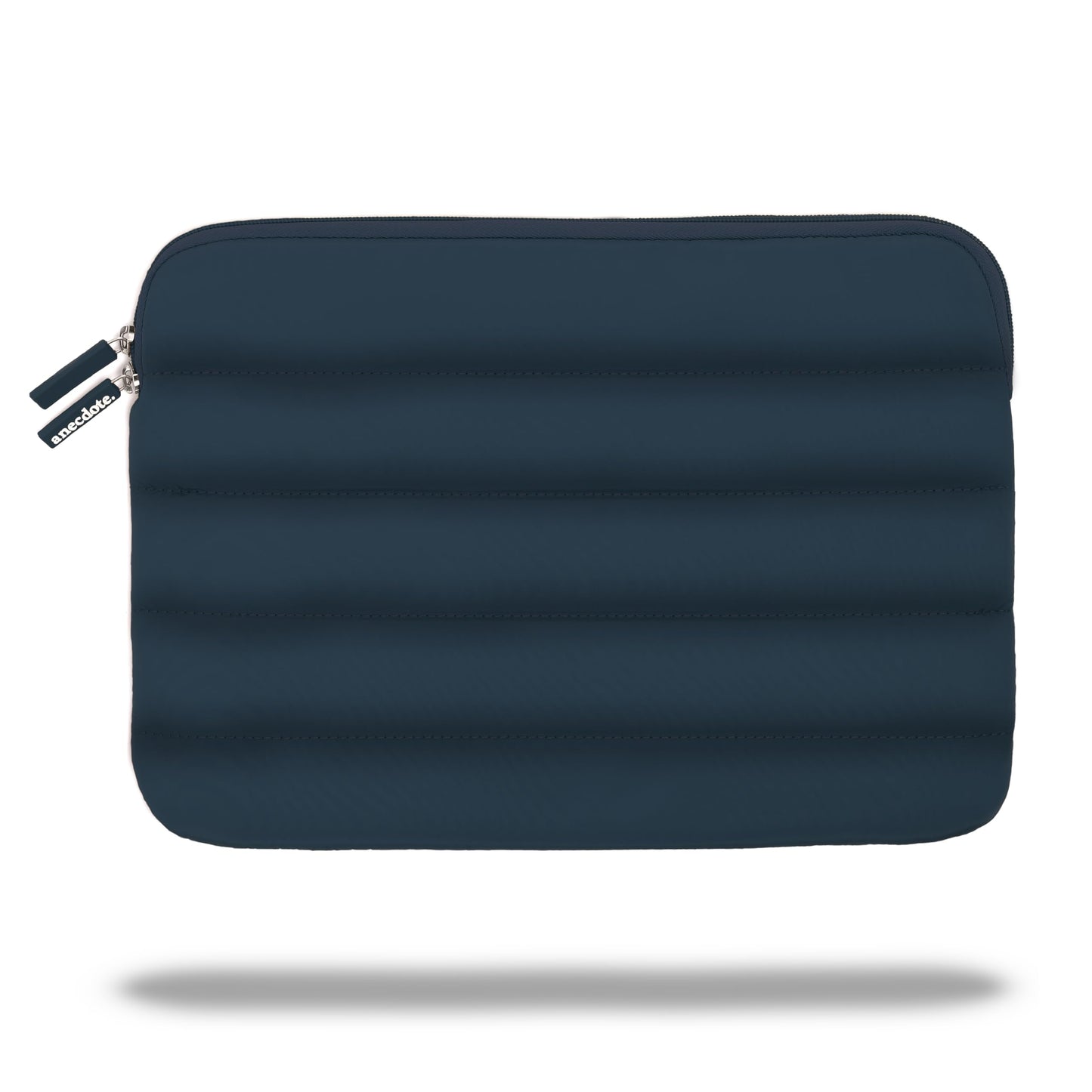 ANECDOTE Laptop Case 13-14 Inch – A Perfect Laptop Sleeve that is Compatible with MacBook Air/Pro and iPad Pro 12.9 – Fits in Your Bag, Made of 100% Nylon with Aesthetic Design (Navy)