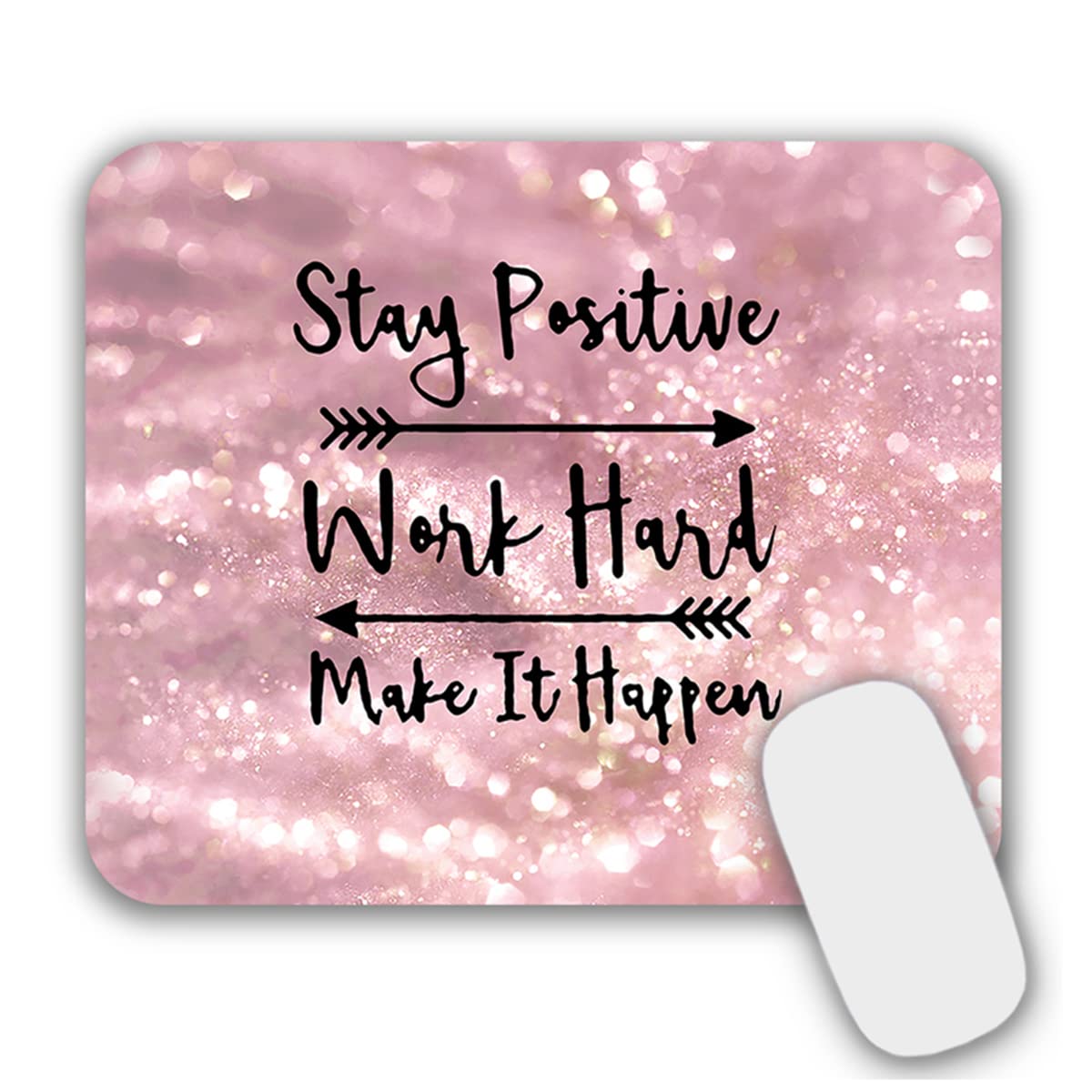 Small Mouse Pad Mouse Mat for Desk Laptop Computer(Leaf)