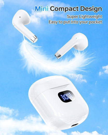 KTGEE Wireless Earbuds Bluetooth 5.3 Ear Buds Headphones, 40Hrs Playback