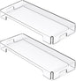BEEGO Mechanical Computer Keyboard Cover - 2PCS Clear Acrylic Keyboard Cover Keyboard Dust Cover Mechanical Keyboard Cover Full Size Keyboard Protector