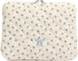 Puffy Laptop Sleeve 13-15.6 Inch Cute Quilted Laptop Protective Case Padded Floral Computer Sleeve for MacBook (A-Blue, 11 Inch)