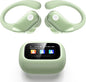 Wireless Earbuds, ANC Noise Cancelling Sport Ear Buds with Multifunctional Touch Screen, Bluetooth 5.4 Headphones, Bass Stereo Sound, 5 EQ Over The Ear Earbuds for Sports/Workout/Gym-Green