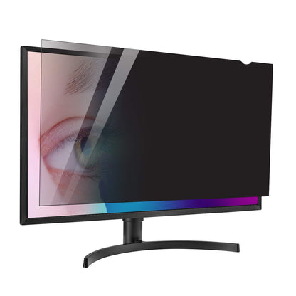 23.8 inch Computer Privacy Screen Filter - Suitable for 16:9 Aspect Ratio Widescreen Monitor - Blue Light Filter - Anti-Glare & Anti-Scratch Protector Film (23.8" Widescreen (16:9))