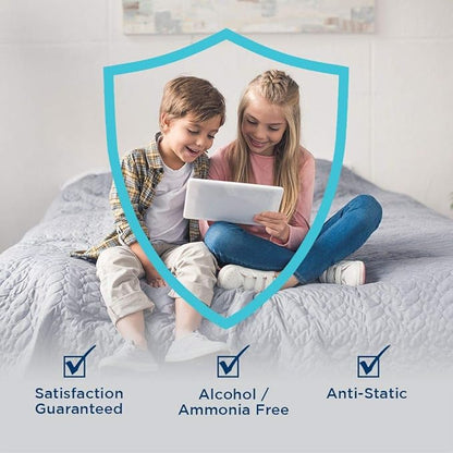 Tech Armor Cleaning Wipes - Screen Wipes for TV Screen, Computer Screen, for Laptop, Phone, Ipad - Computer Electronic kit - 100 Wipes