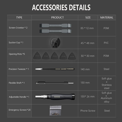 JAKEMY 164 in 1 Precision Screwdriver Set, Laptop Screwdriver Kit, Professional Computer Screwdriver Repair Tools with T5 T6 Torx Screwdriver Bit for MacBook, iPhone, PC, RC, PS5, Watch, Xbox, DIY