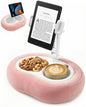 Miledi Tablet Pillow Stand for Bed with 360° Rotating Holder, Gray
