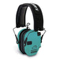 Walker's Razor Slim Electronic Muff Light Teal, 2 AAA Batteries