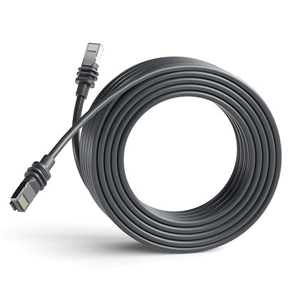 33FT Replacement Cable for Starlink Gen 3 and Starlink Mini, Replacement Starlink Rectangular Satellite Gen 3 Waterproof Outdoor Cable