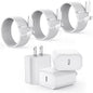 【Apple MFi Certified】Fast Charger iPhone,Fast i Phone Charging Cord 3Pack iPhone Charger Fast Charging Plug Block 6FT USB C to Lightning Cable for iPhone 14/14 Pro Max/Plus/13 Mini/12/11/XR/XS,AirPods