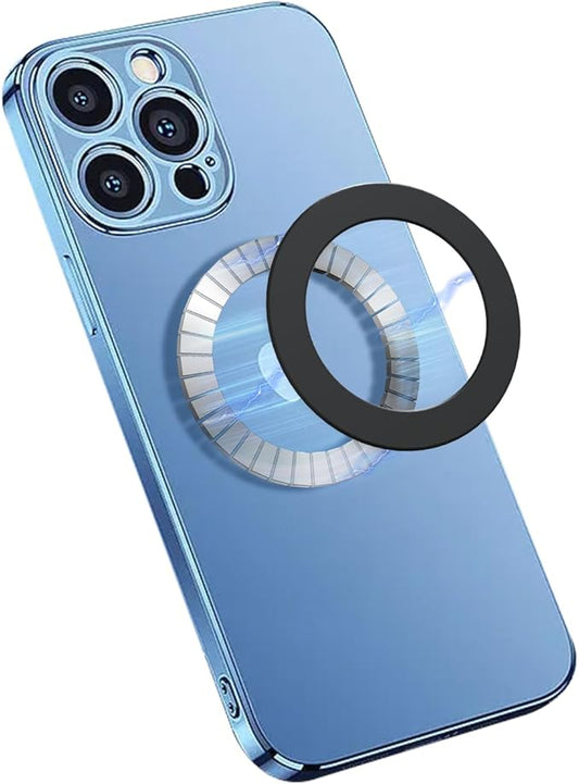 Magnetic Adapter Ring, Compatible with Kindle Pop Socket Magnetic,for Magsafe Accessories & Wireless Charging for iPhone 16/15/14/13/12 Mini Plus Pro Max/Pixel 8/ S24 Ultra/ S23 and More