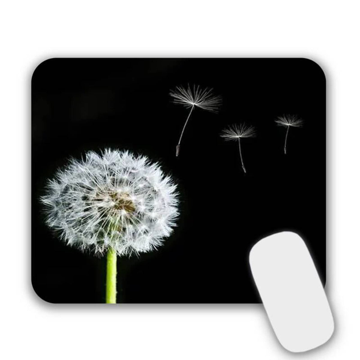 Small Mouse Pad Mouse Mat for Desk Laptop Computer(Leaf)
