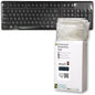 Universal Keyboard Cap by Green Onions Supply [20-Pack] – Ultra Thin 0.025mm Flat Keyboard Cover for Desktop with Numeric Keypad – Waterproof & Dustproof – Ideal for Hospital & Dental Use