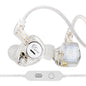 KZ EDX Pro in Ear Monitor Headphones KZ IEM Earphones Dual DD HiFi Stereo Sound Stage Earphones Wired Noise Cancelling Gaming Earbuds for Musicians Singer Audiophiles