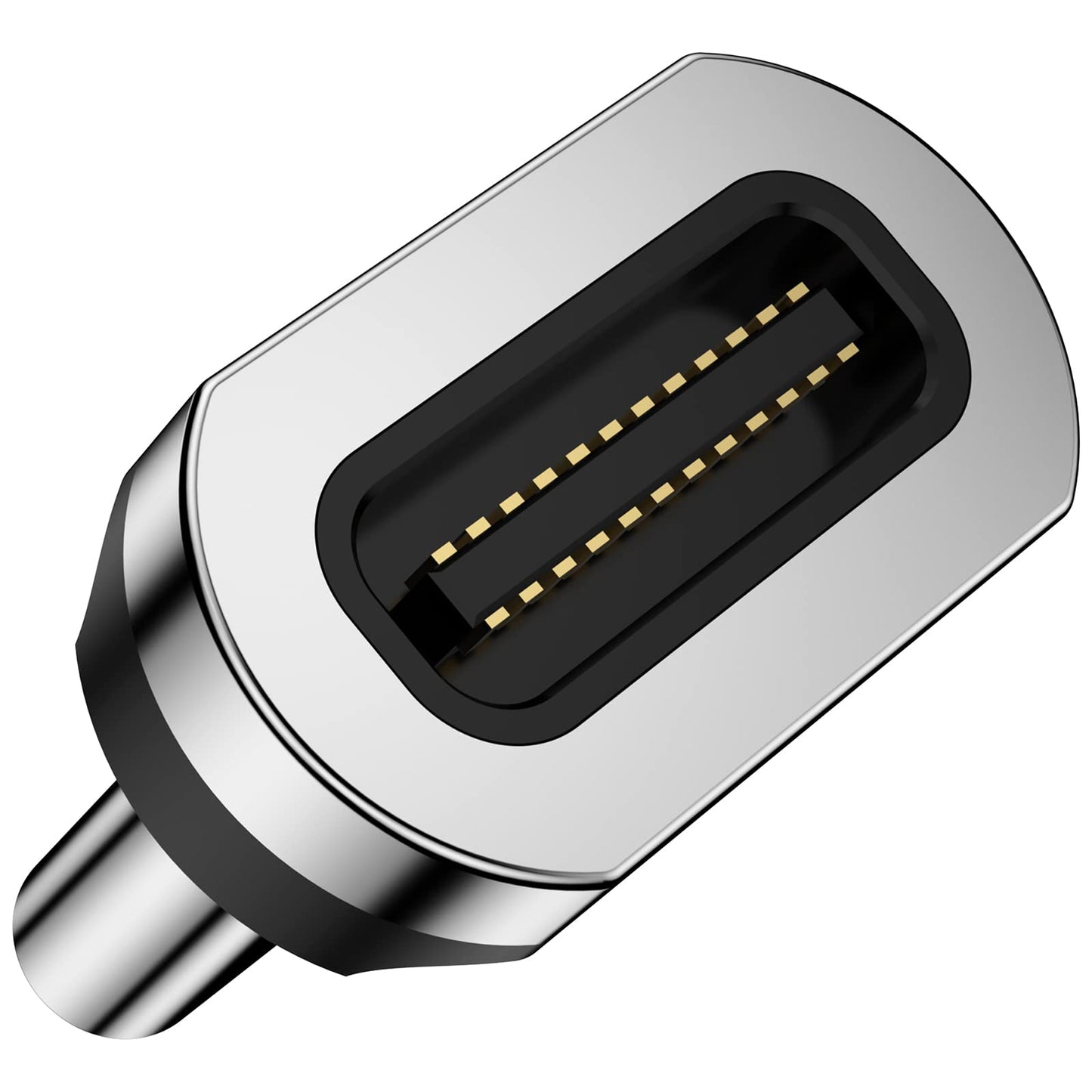 CNakdDG Magnetic Connector Tips Head for USB-C Android Devices (4 Pack), only Compatible 5A Magnetic Charging Cable or Magnetic Adapter