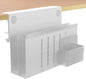 osseph Desk Side Storage, Under Desk Hanging Desk Accessories