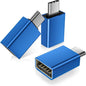 Basesailor USB C to USB Adapter 3Pack,USBC Male to USB 3.0 Female Converter