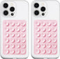 LvShuLiangPin Anteel 2 Pack Silicone Suction Phone Case Mount, Silicon Adhesive Phone Grip for Smartphones, Hands-Free Mirror Shower Phone Holder for Selfies