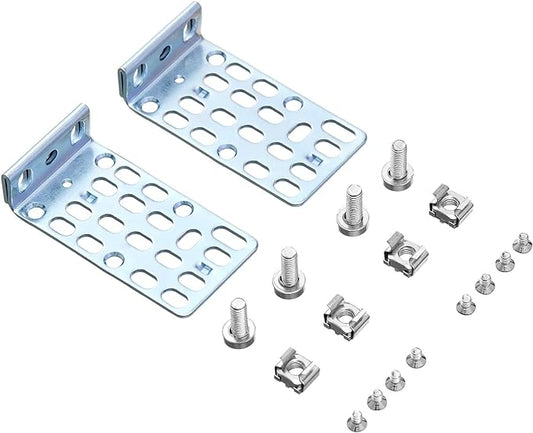 PhyinLan 1U Rack Mount Kit for Cisco Switches Rack Ears for Catalyst 3750/3750G/3750V2 Series and 2960 Series