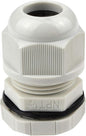 XHF 50 Pcs 1/2" IP68 Strain Relief Nylon Cord Grip Waterproof NPT Cable Glands Adjustable UL Listed and RoHS Compliant (Grey)
