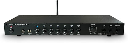 PX2 High Definition Multi-Source Home Audio Preamp with Qualcomm® aptX™ Lossless Bluetooth 5.3 Chipset/USB DAC Interface Built-in