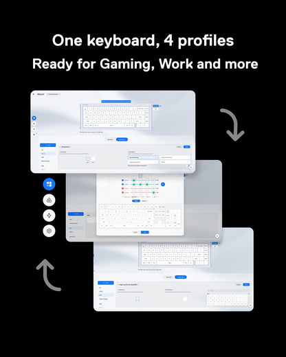 MelGeek REAL67 Wired Hall Effect Magnetic Gaming Keyboard | 65% Layout