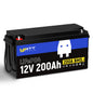 WattCycle 2X 12V 100Ah LiFePO4 Lithium Battery - Group 24, 15000+ Deep Cycles, Built-in 100A BMS, Low-Temp Tech for RV, Solar, Marine, Trolling Motor, Home Energy Storage (2 Pack)