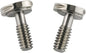 E-outstanding D Ring Hinged Screw 2PCS 1/4-20 Thread D-Ring Stainless Steel Camera Fixing Screws for Camera Tripod Monopod QR Plate 17mm Length