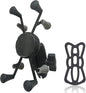 Strg Tablet Mount with Composite Double Socket Arm(Medium) for 6" Tablets, Tablet Holder Compatible with RAM Mount and All B Size 1" Ball Mounts Bases for Motorcycle Bike Car Truck etc