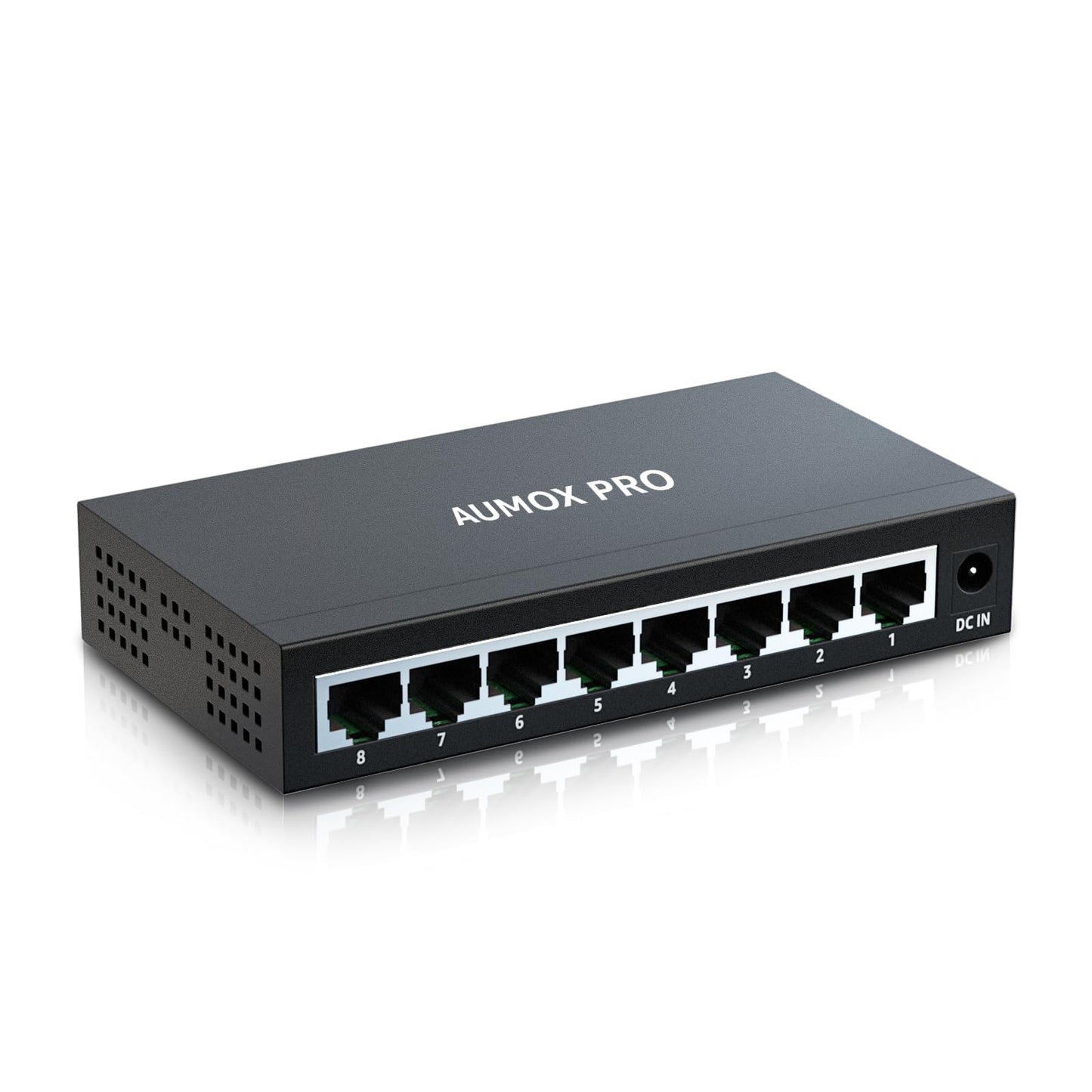 AUMOX PRO 5 Port Gigabit PoE Switch 78W 4 PoE+1 Uplink VLAN Unmanaged