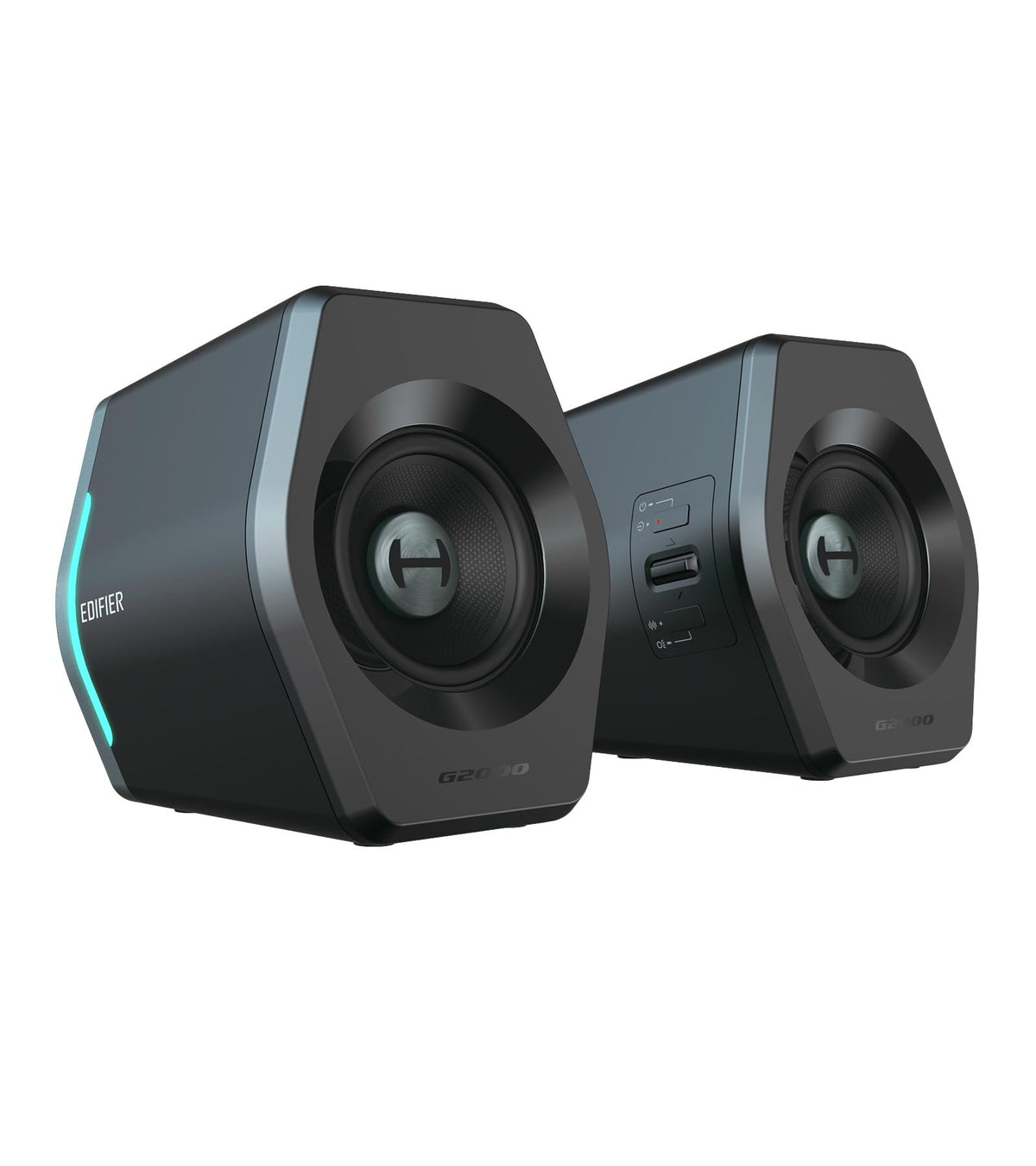 Edifier Hecate RGB Gaming Speakers, 32W Peak Power, Bluetooth, Pink