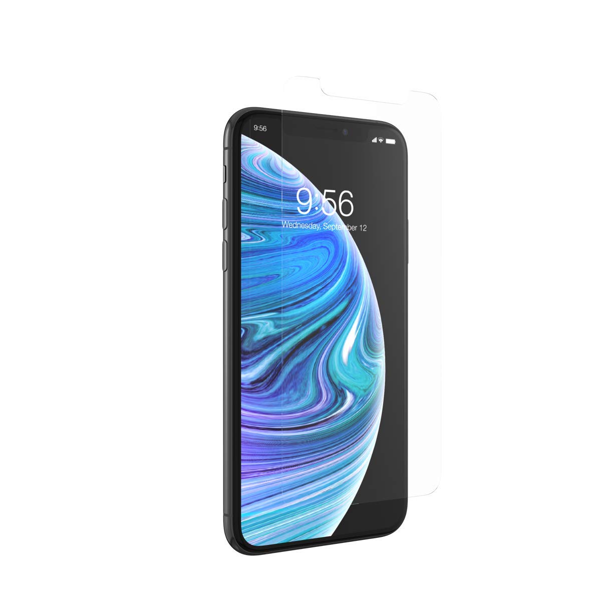 ZAGG Glass Elite Anti-Glare Plus - Blocks Glare from your device - Made for iPhone 12 Pro Max,InvisibleShield, Clear, 200106678