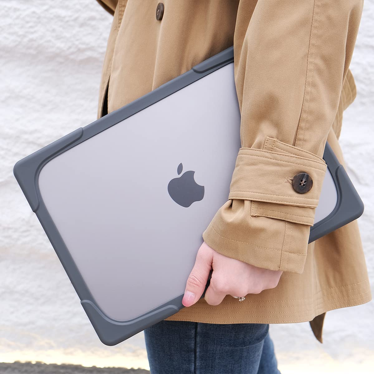 Batianda Heavy Duty Case for MacBook Pro 16 inch 2026-2021, Gray